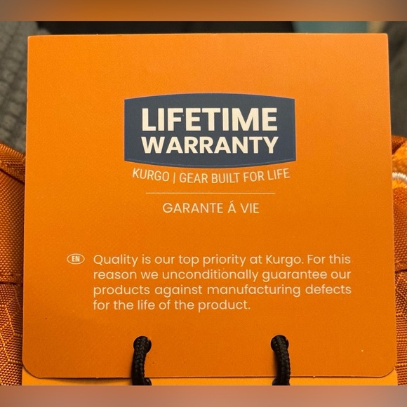 Kurgo Cascade Dog Harness with Storage Pack β Orange β Size Small (S) - Picture 7 of 9